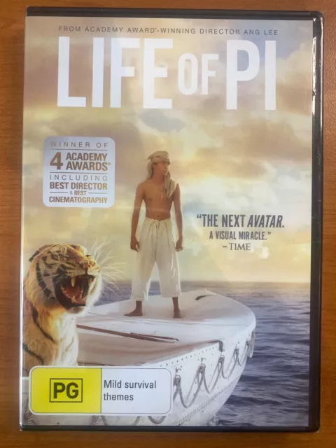 LIFE OF PI PAL DVD R4 Movie NEW SEALED Suraj Sharma $5.90 - PicClick AU