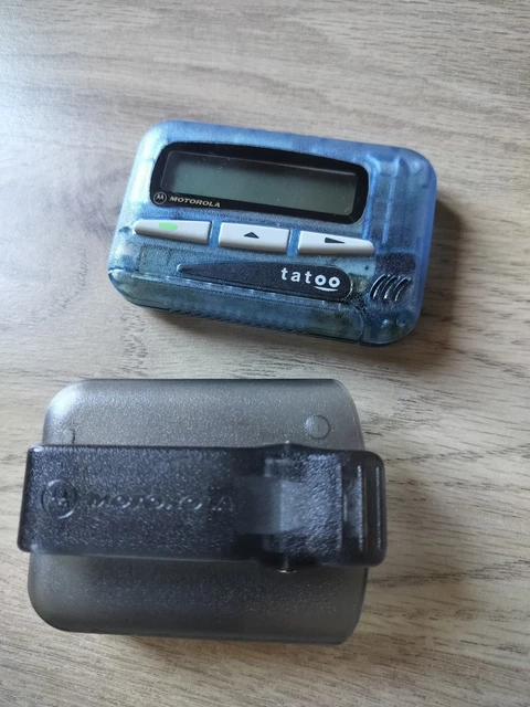 Tatoo Motorola Vintage édition Limitée Footix France 98 – Transparent, écran Fonctionnel