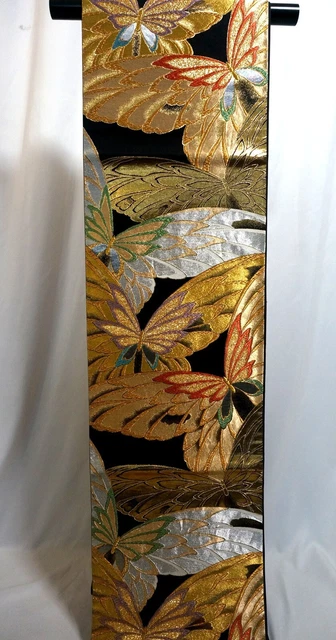 obi様【専用】 JAPANESE KIMONO, SILK Fukuro OBI,Rokutu,
