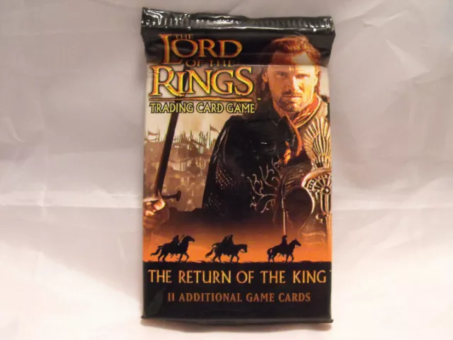 Lord Of The Rings Tcg Return Of The King Sealed Booster Pack Of 11 Cards