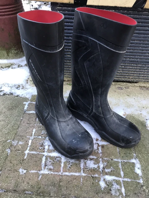 DUNLOP PUROFORT PLUS Men s Thermal Safety Wellington Boots Size 12