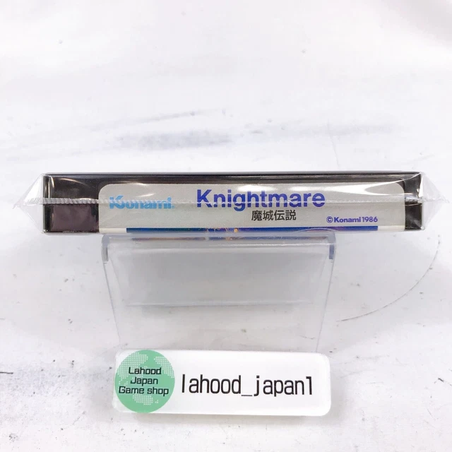 Knightmare MSX 1986 Majo Densetsu RC739 tested working Konami Japanese 3