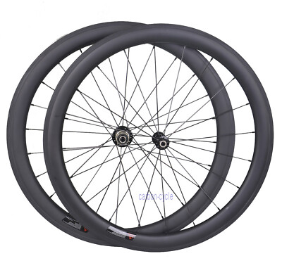 25mm larghezza 700C CARBON BICICLETTA ASSALE 38/50mm copertoncino CARBON RUOTE unidirezionale Matte 