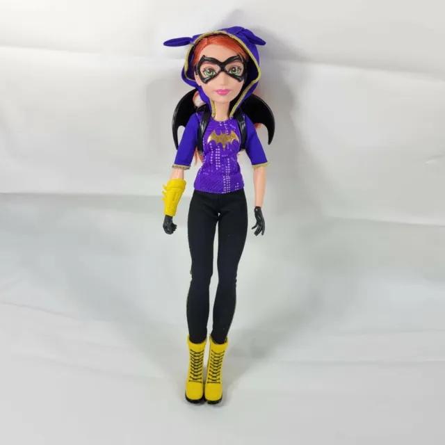 DC Super Heroes Bat Girl With Cape Mask Action Figure Doll Size 12.5 Inches