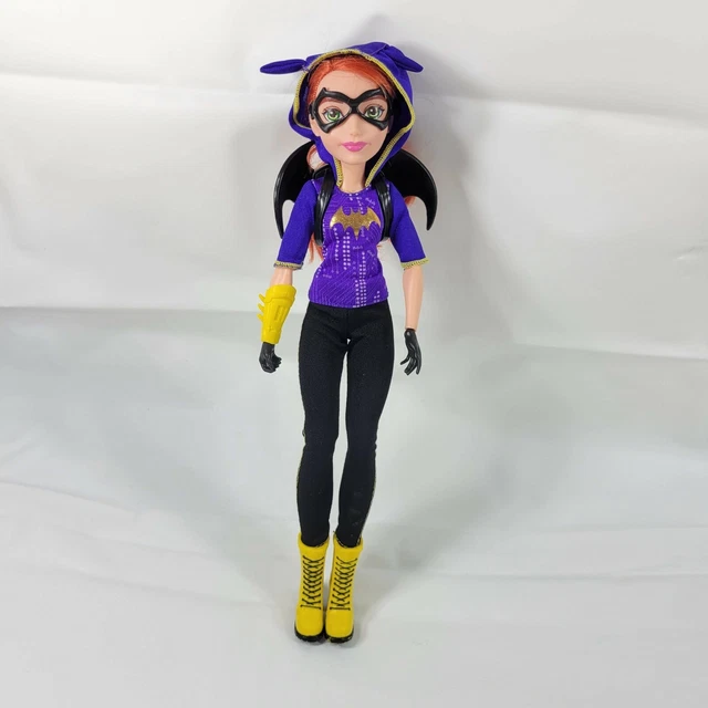 DC Super Heroes Bat Girl With Cape Mask Action Figure Doll Size 12.5 Inches