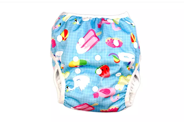 Unisex Reusable Swim Nappy Pant Diaper Newborn Toddler Swimwear Baby boy Girl AU