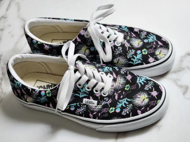 VANS Era Paradise Floral Flowers Low Top Women's (SIZE 8) Skate Shoe Sneakers