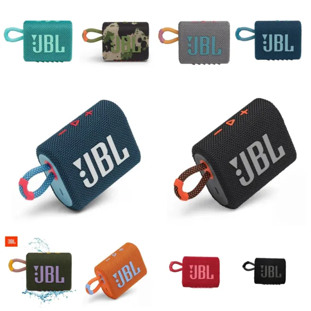 JBL Go3 Portable Bluetooth Waterproof Speaker Wireless Mini Outdoor Cannon NEW