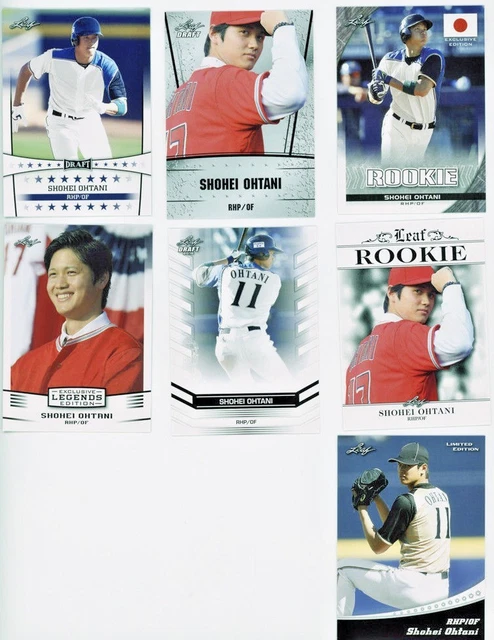 Graded Baseball Card PSA 10 2018 Leaf Exclusive Shohei Ohtani Japan Flag Rookie Card - Graded 10 (1st Graded) Shoei Ohtani Cards
