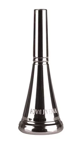 BACH French horn mouthpiece 3 silver-plated finish