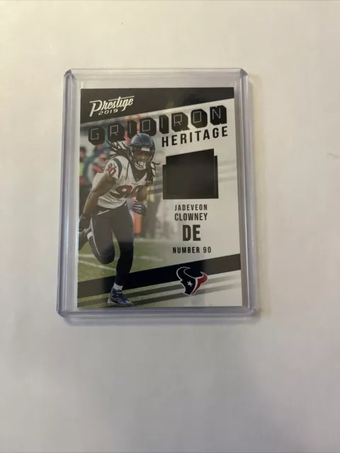 Jadeveon Clowney 2019 Panini Prestige Gridiron Heritage Patch GH-JC