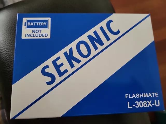 Medidor de luz flash Sekonic L-308X-U (401-305) con estuche de protección gratuito