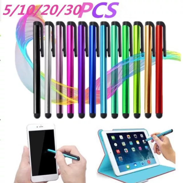 5/10/20 Pcs Universal Capacitive Touch Screen Stylus Pen For All Pad Phone-$i