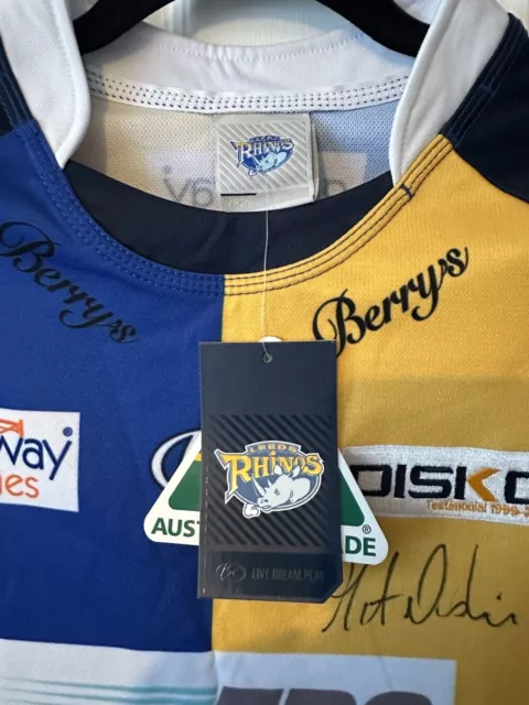 Matt Diskin Testimonial Leeds Rhinos Top Brand new With Tags And Signed 3