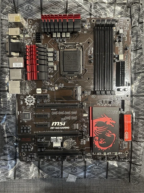 MSI Z87-G45 GAMING Motherboard DDR3 LGA 1150 Without I/O Shield £39.17 ...