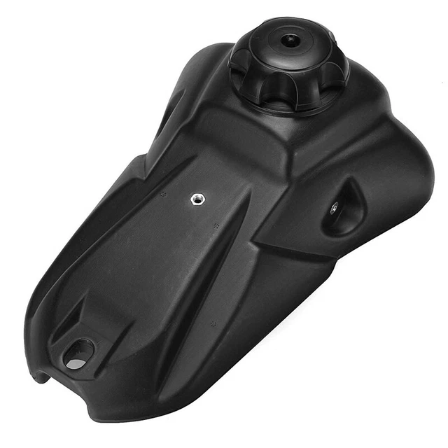 Motorcycle Fuel Tank for 125Cc 150Cc Pit Pro Trail Dirt Bike Black Gas Petrol h