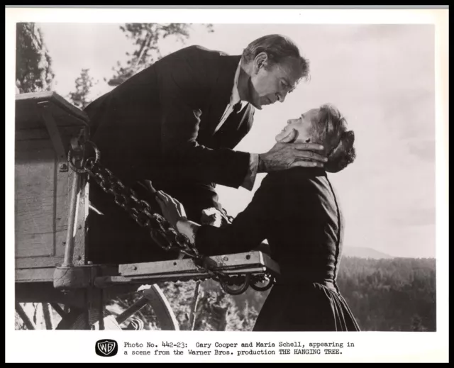 GARY COOPER + Maria Schell in The Hanging Tree (1959) PORTRAIT ORIG Photo 456