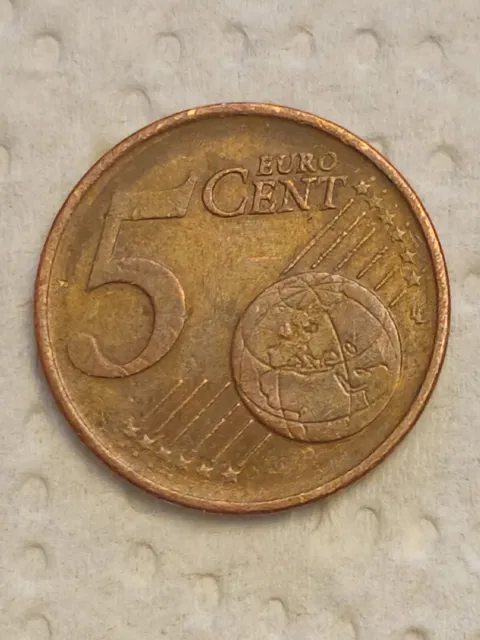 5 euro cent münze 2002 5 AENTA
