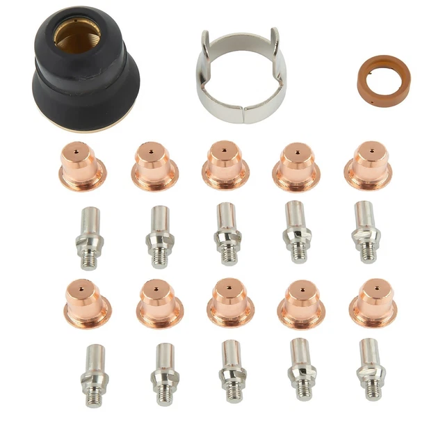 COMPLETE SET OF Copper Tips for Harbor Freight Titanium Plasma 65 Torch