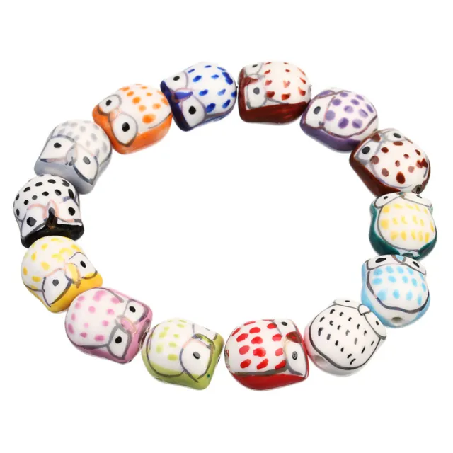 10 Pcs Loose Beads Bulk Bracelets Bulk Ceramic Beads Scattered Beads