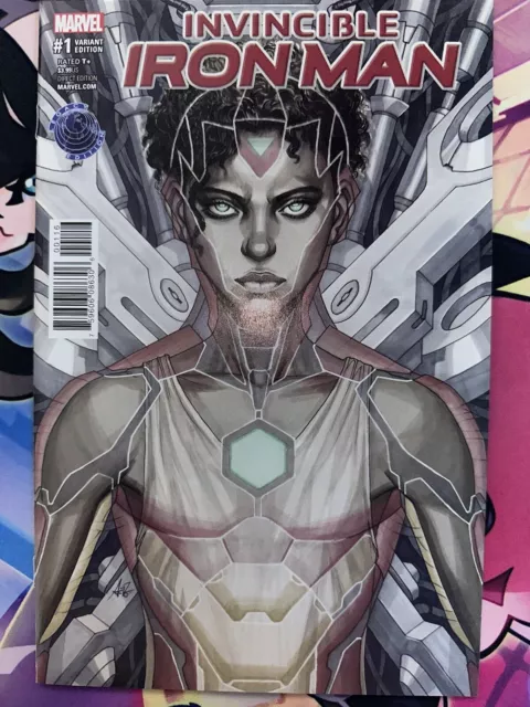 Invincible Iron Man #1 Artgerm Copic Legacy Variant Riri Williams IronHeart MCU