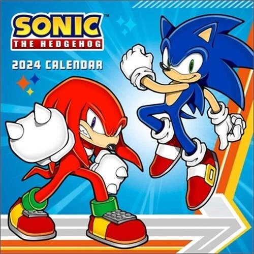 SONIC THE HEDGEHOG 2025 Wall Calendar Calendar by Sega 18.95 PicClick
