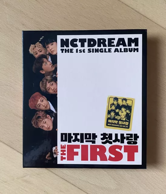 NCT DREAM 1st Single Album - [ THE FIRST ] CD + Photobook OHNE PC