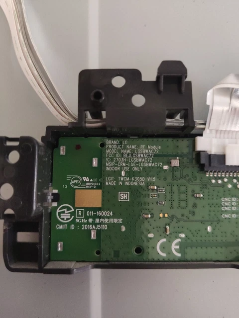 Boton De Encendido Y Wifi LG 43uk6500aua Lgsbwac72