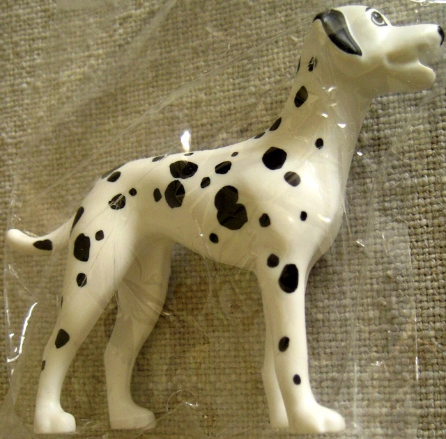 Lego Scala 3121 Summer Day Out Minifigure, Dalmatian Dog Domino, Black Ears Rare