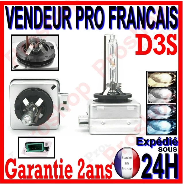 Ampoule Xénon D1S 35W - Pour Phare Feux De Route/croisement, 12V, 6000K-8000K, Neuf