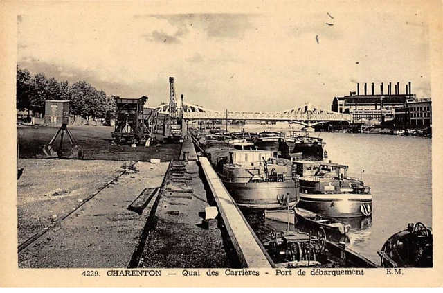 94  - CHARENTON - SAN66406 - Quai des Carrières - Port de débarquement