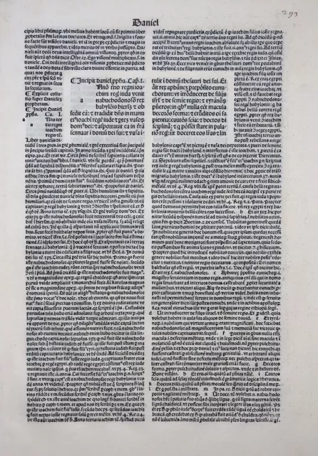 Inkunabel Biblia Latina Bibel Blatt Nicolaus De Lyra Locatellus Für Scotus 1489