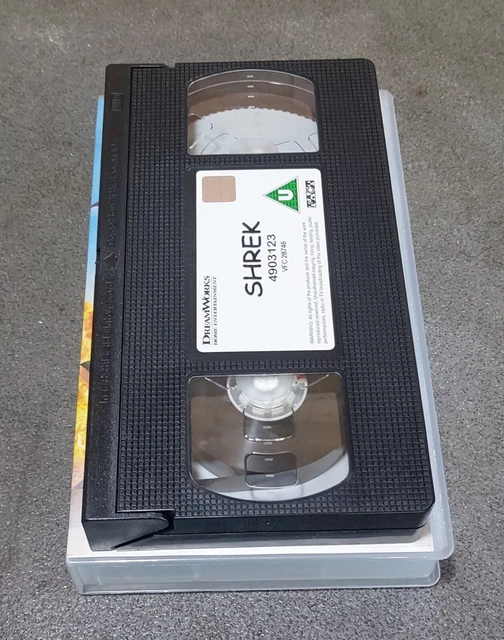 SHREK VHS VIDEO Tape Movie Film 2001 Dreamworks (VB1) £1.75 - PicClick UK