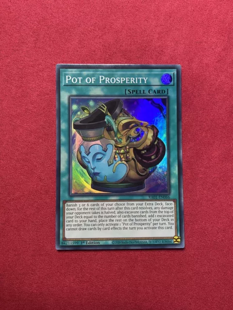 Pot Of Prosperity - RA01-EN066 - Super Rare - 1st Edition - Yugioh