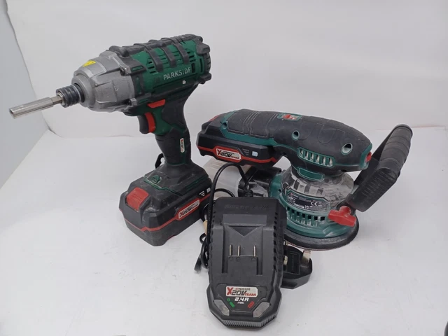 PARKSIDE PDSSA LEVIGATRICE orbitale 20 li Impact & PAEXS 20 li EUR 93