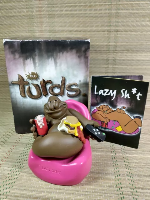 Lazy Sh*t - The Turds - Collectible Figure - Boxed & Complete - Vintage Rare