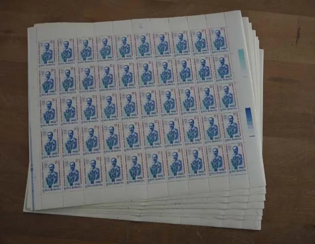 1995 Rumänien; 1000 Einzelwerte Medizin, postfrisch/MNH, MiNr. 5117, ME 1500,-