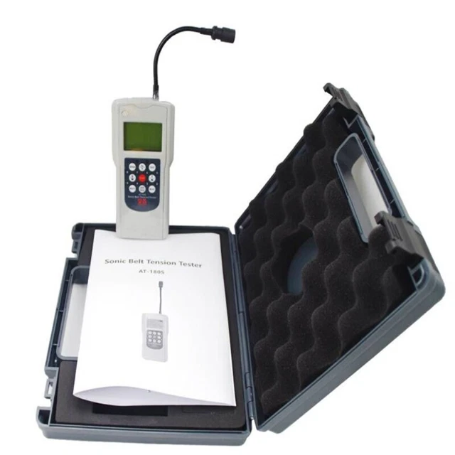 AT-180S Sonic Belt Tension Meter Tester Belt Vibration Frequency Tensiometer