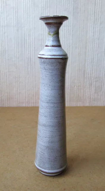 Roger Collet très beau petit vase soliflore céramique de Vallauris vers 1970.