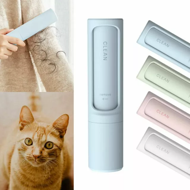 Pet Hair Lint Remover Sofa Cloth Lint Cleaning Brush Portable Dog Cat Fur Roller