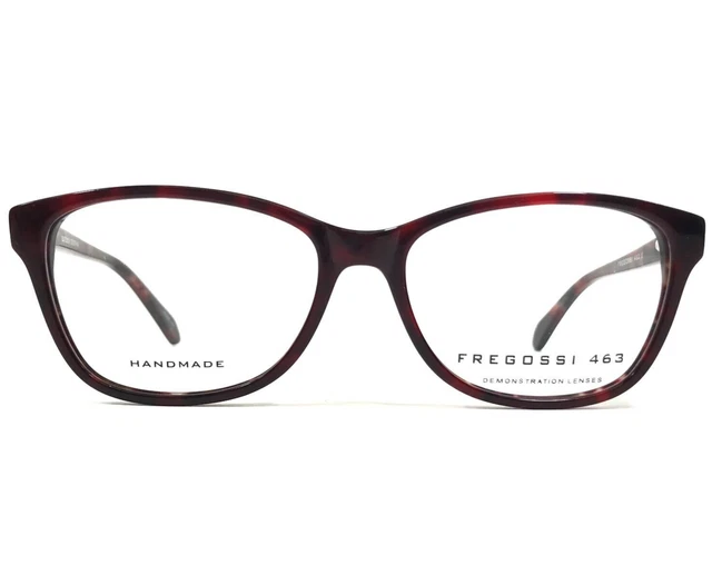 FREGOSSI EYEGLASSES FRAMES 463 BURGUNDY Red Tortoise Round  display picture 1