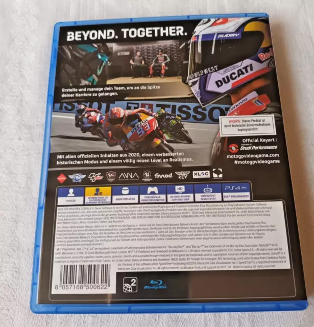 PS4 "MotoGP20" USK0 2