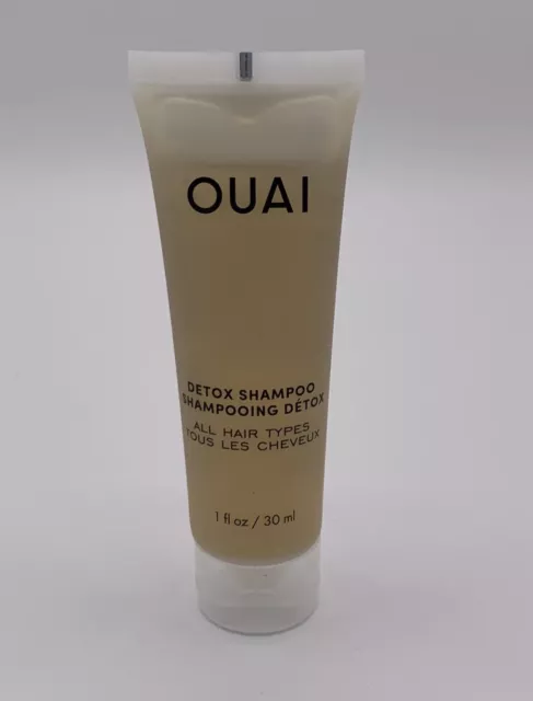 OUAI Detox Shampoo Travel Mini Size 1oz 30mL Sealed Brand New All Hair Types