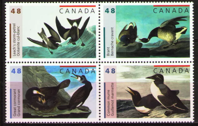 Canada 2003 Sc1982a  Mi2105-08 4.00 MiEu  1 block  mnh  Birds