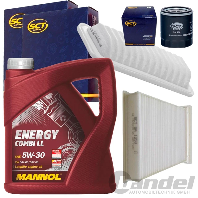 INSPEKTIONSPAKET+5W30 ÖL PASSEND für TOYOTA CITROEN PEUGEOT AYGO C1 107 EUR 47,90 PicClick DE