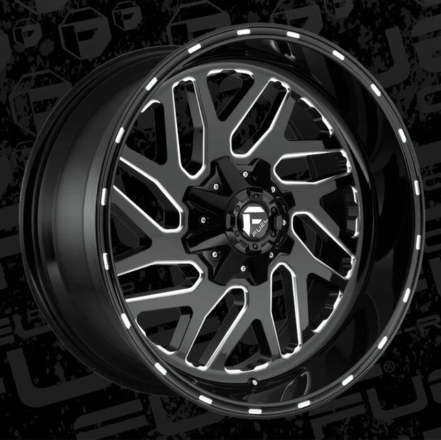 22 INCH BLACK Wheels Rims Lifted Chevy Silverado 2500 3500 HD Truck ...