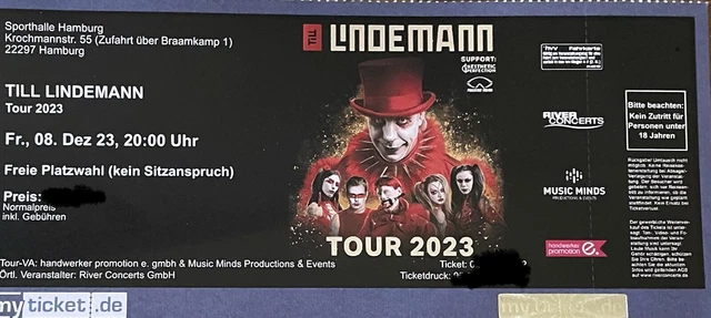 Lindemann Hamburg 08.12.2023