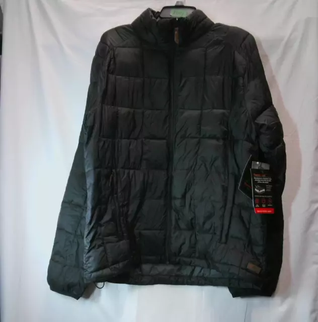 ZeroXposur Men's XL Thermo Cloud Black Quilted Puffer Jacket Winter Coat