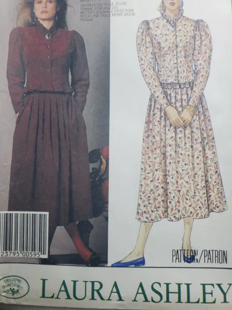 MCCALLS SEWING PATTERN M8306 Retro 1980s Laura Ashley Top & Skirts 6-14 Or  16-24 £14.99 - PicClick UK