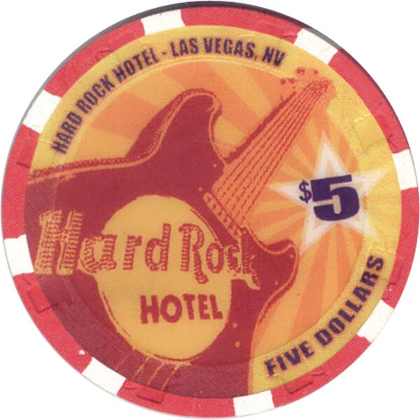 Hard RockCasino -Duran Duran - $5 Casino Chip